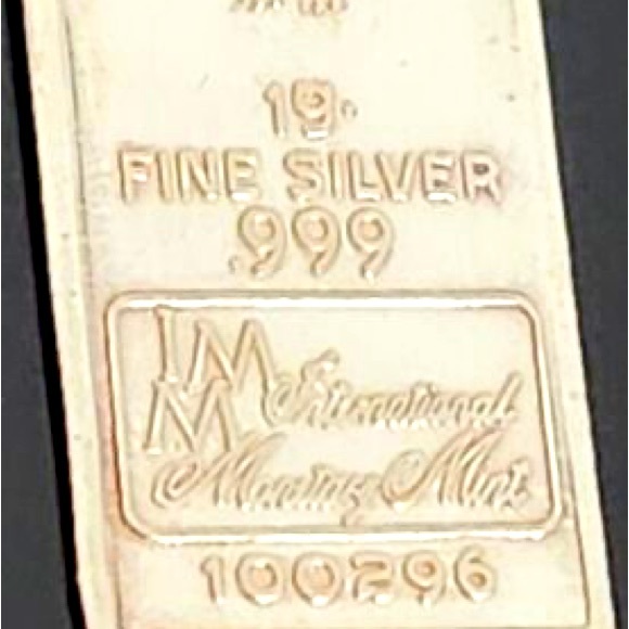 💎RARE💎Estate International Monetary Mint .999 Fine Sterling Silver Tag P… - Picture 6 of 8